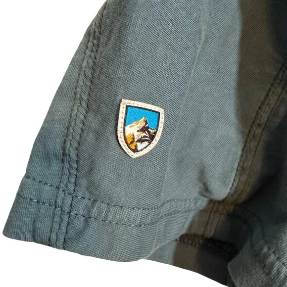 Kuhl Wayfarer Polo (Wild fibre) - Teal - Large (Style 7242) - Picture 3 of 8